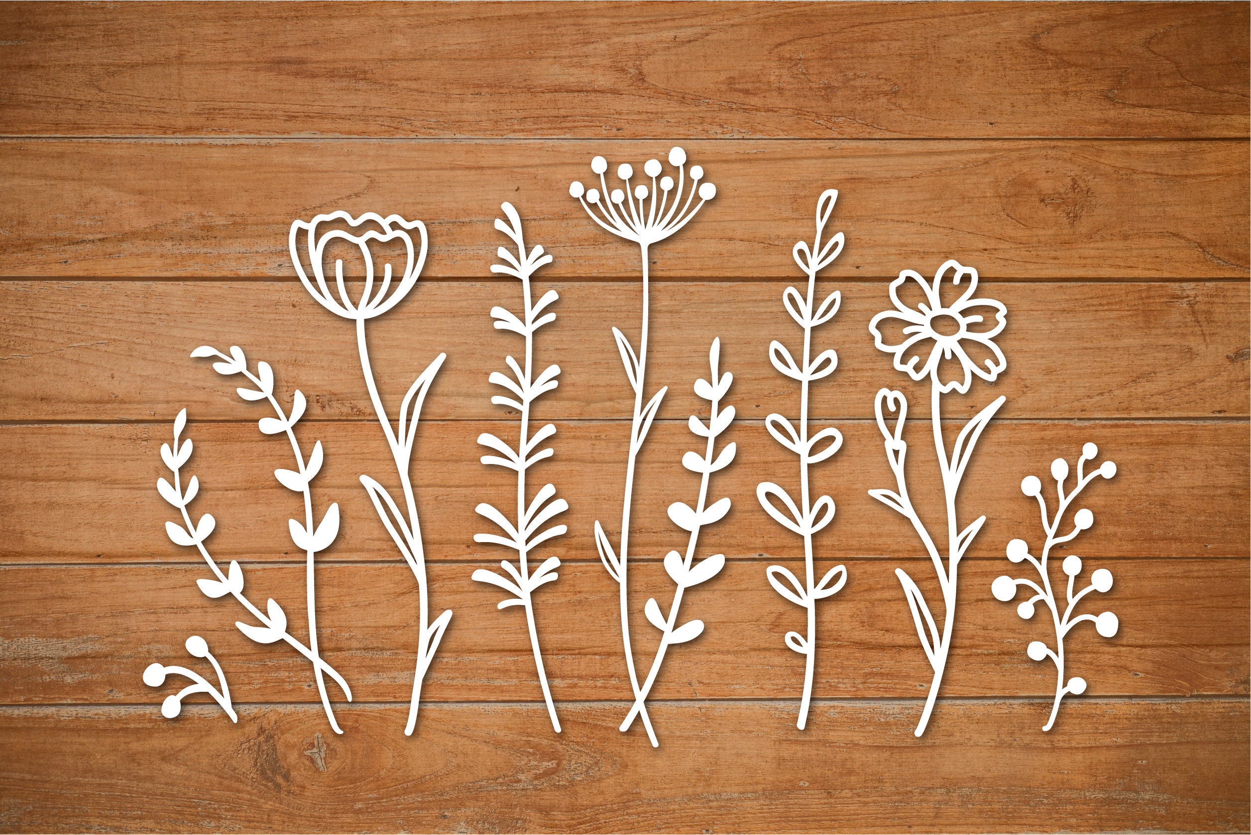 Flower, Flower SVG, Flowers, Svg, Flower Vector, Floral Botanical ...