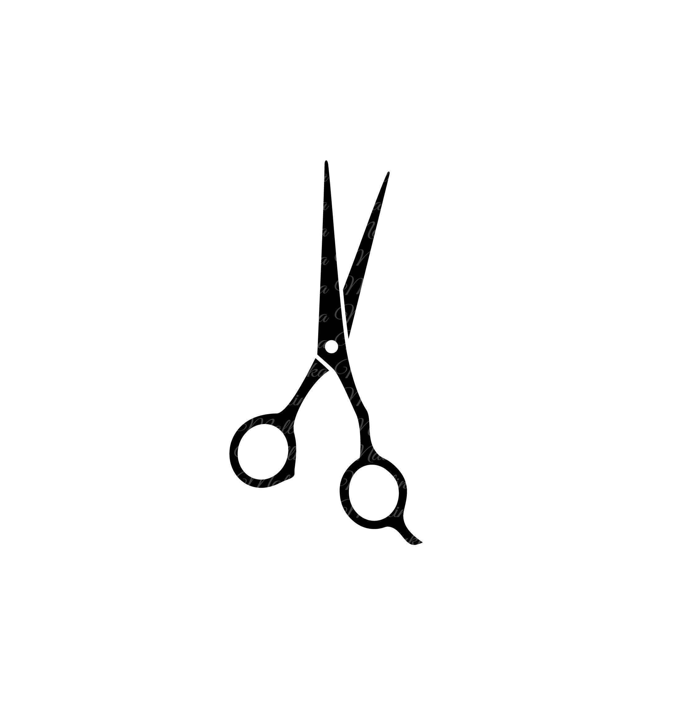 Black Silhouette Scissors - Small