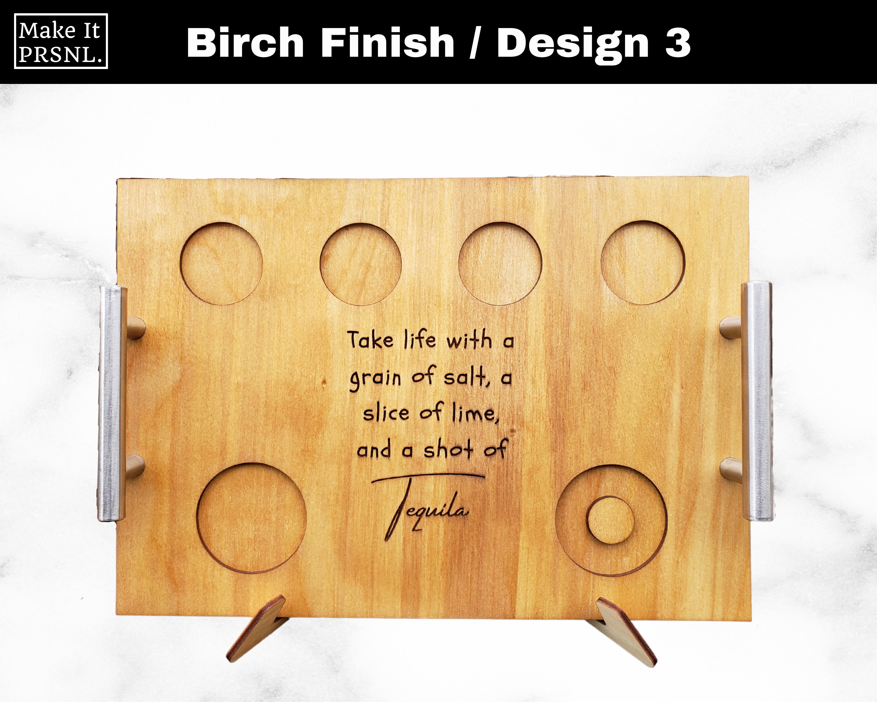 Customizable Tequila Flight Shot Board w/ Available Bowl & Etsy
