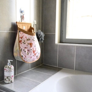 Sac de Rangement Jouet Filet de Bain pour Rangement des Jouets