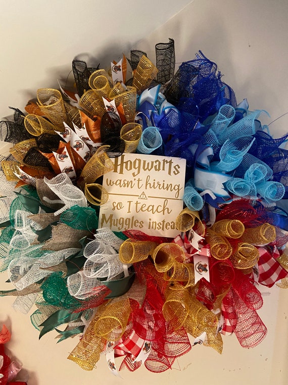 hogwarts wreath