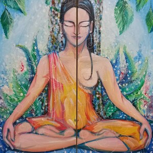 Shiva Shakti wall, shiva parvati painting , Hindu god art, shiva painting, yoga studio decor, Rumi, tapestry, Shiva Shakti Canvas Art,