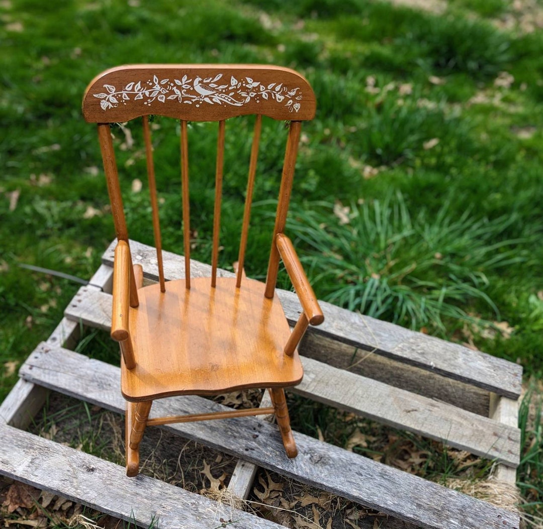Hedstrom USA Childs Rocking Chair Etsy