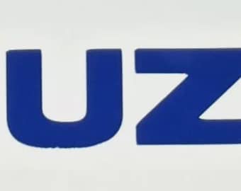 Blue Suzuki Decal Sticker Dirt Bike Decal ATV 1.15"x6"