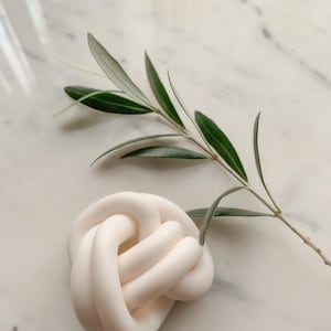 Bone round clay knot home decor paperweight image 5