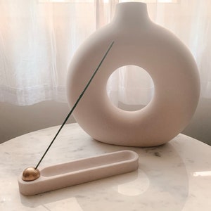 Incense holder gold ball