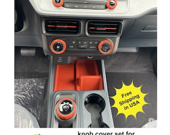 Knob Cover Set for Ford Maverick 2022 - 2024 interior accessories knob covers 6 piece set