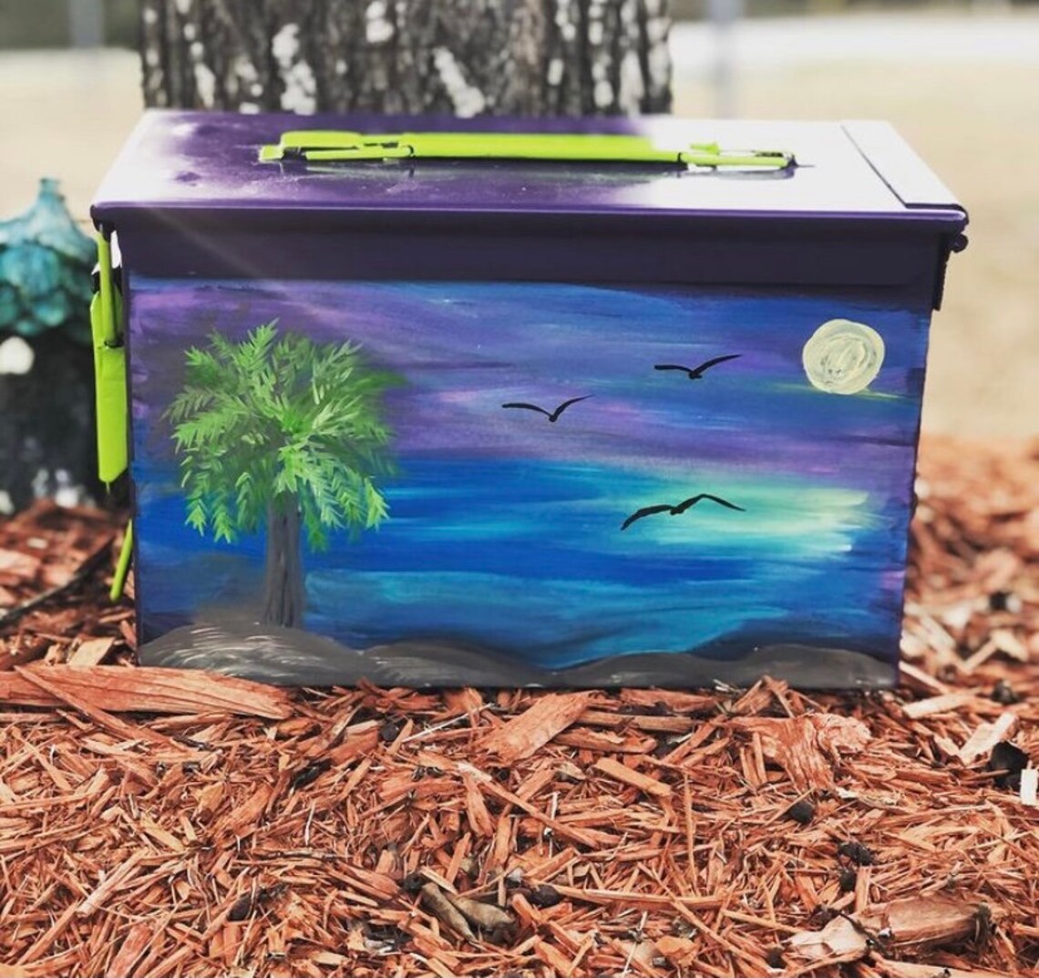 CUSTOM paint ammo can Etsy
