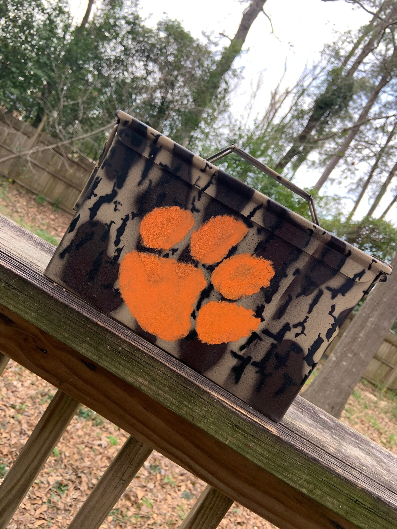 CUSTOM paint ammo can Etsy