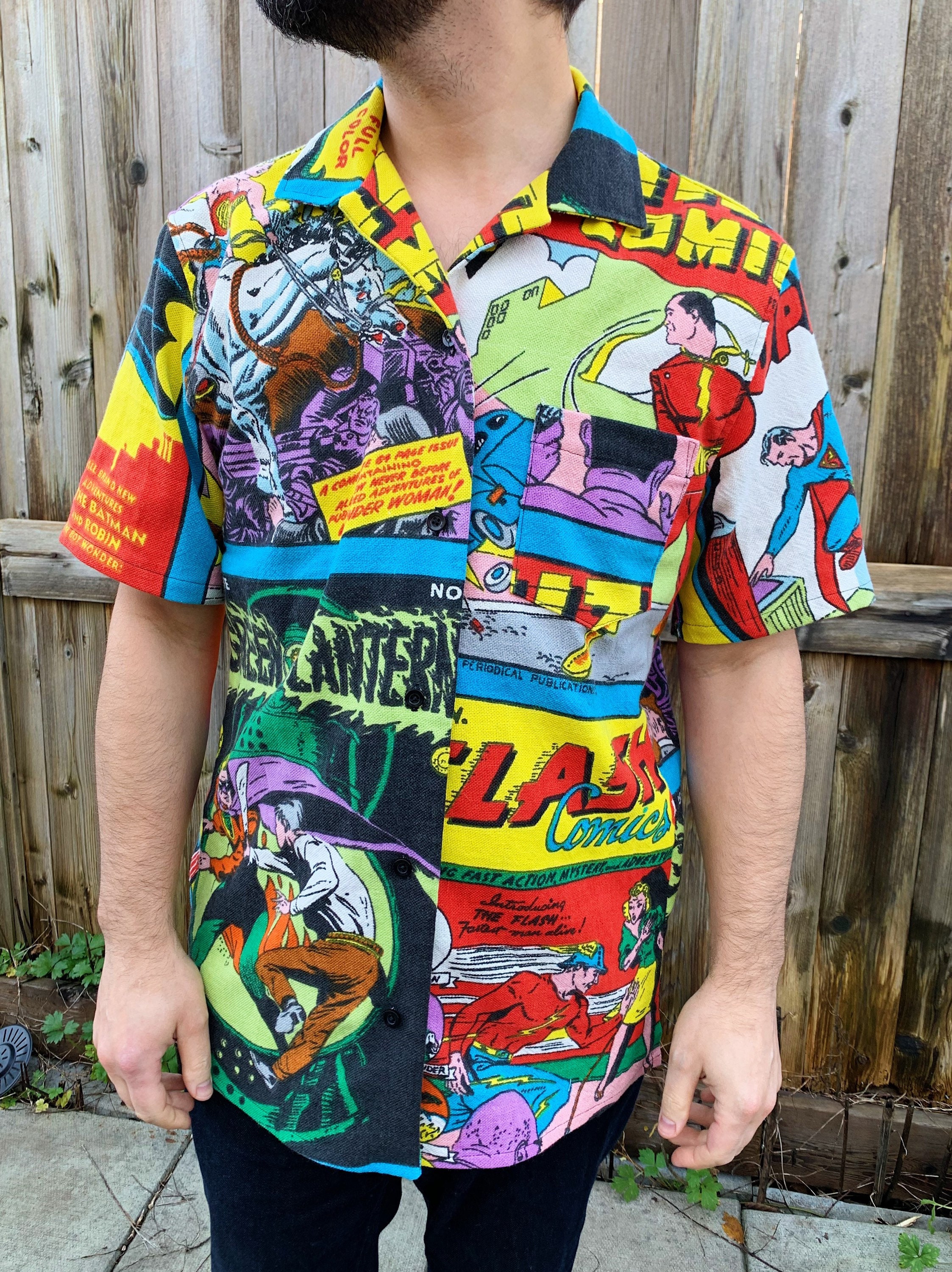 pulp fiction button up shirt