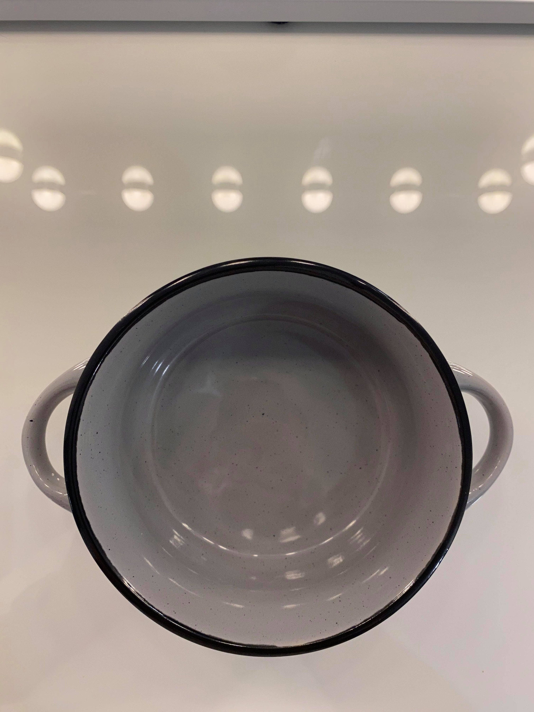 Microwavable Ceramic Bowl With Handles Etsy