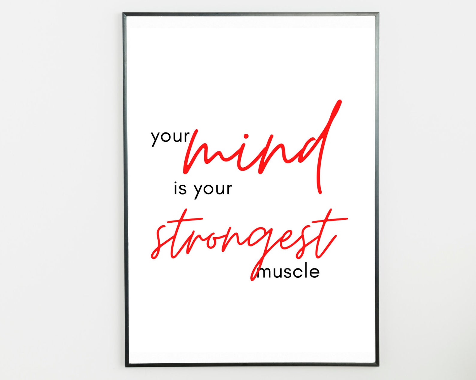 Motivational Wall Art Digital Download Bundle Set of 4 Etsy