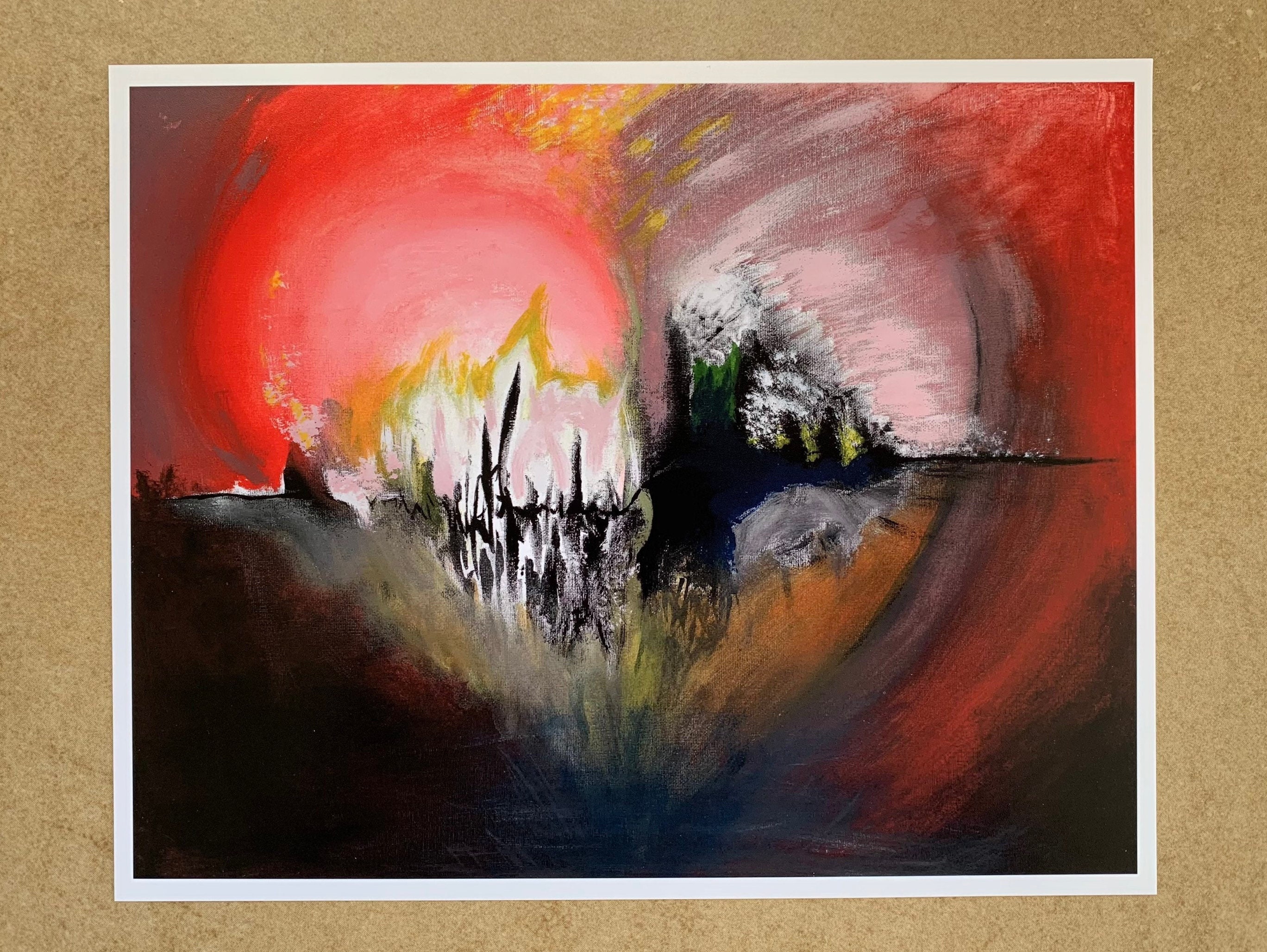 Heartbreak | Abstract Fine Art Print- (beautiful Artwork, Home Decor ...