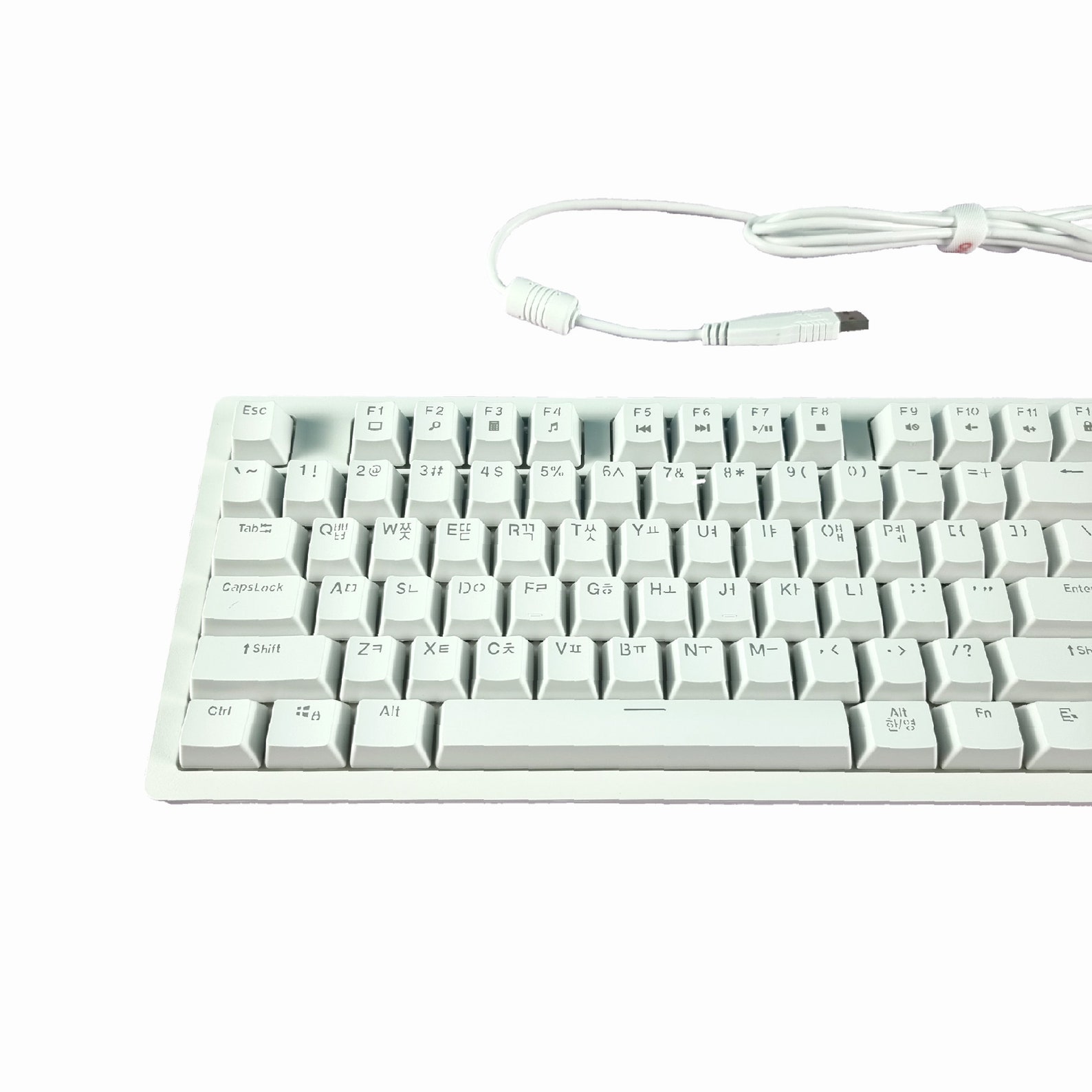 USB Korean Keyboard Mechanical Hangul Keyboard Linear, RGB Backlit