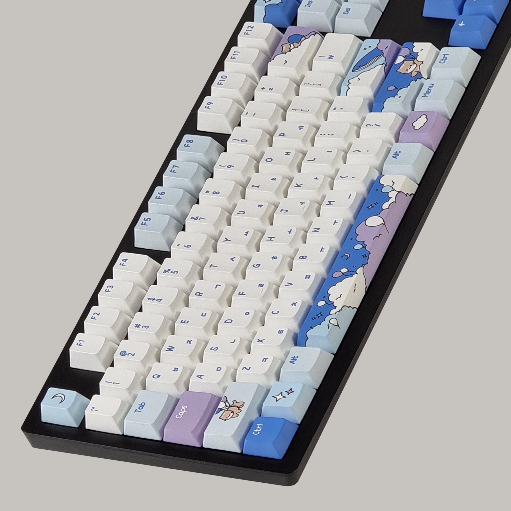 roBa ホワイト テンティングセット キースイッチ、キーキャップ付き roBa ホワイト テンティングセット キースイッチ、キーキャップ付き