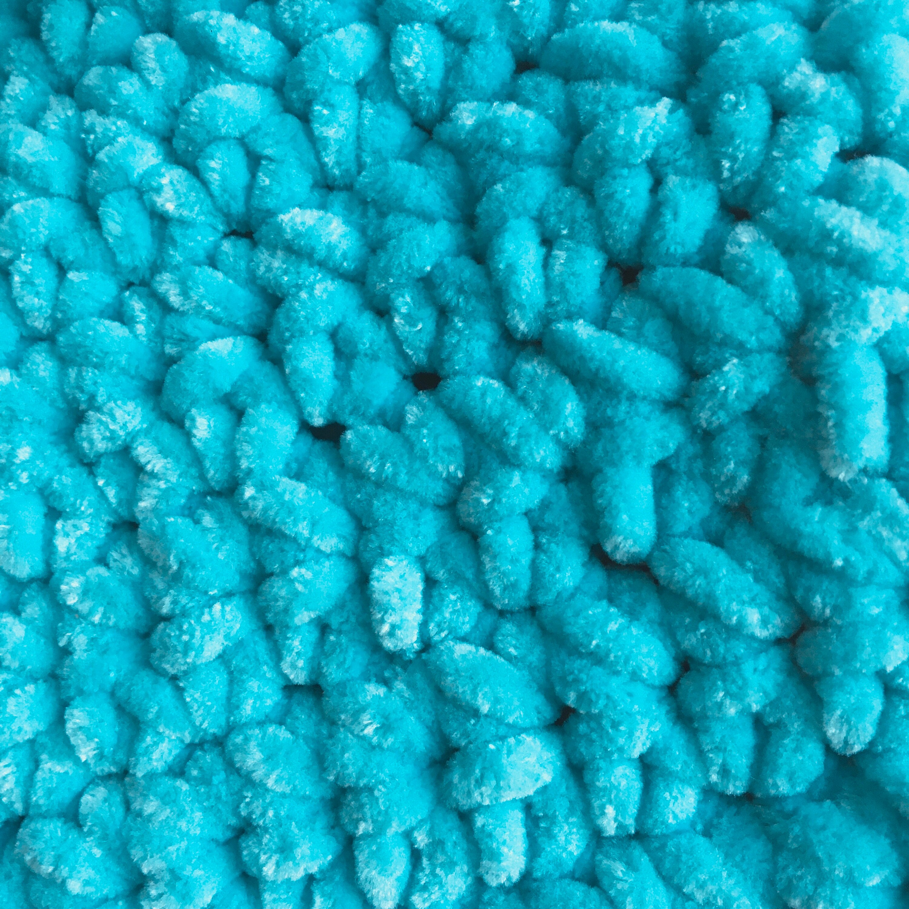 Crochet Baby Blanket Turquoise Handmade Nursery Bedding Blue Etsy