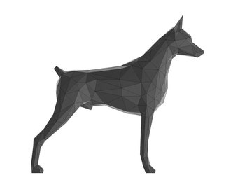 Doberman Dog PNG: T-Shirt Print Image (Digital Download)