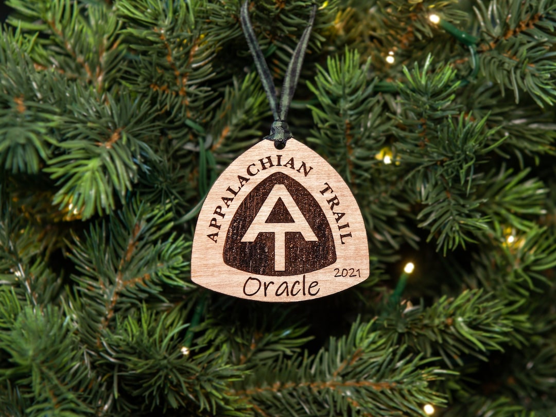 Appalachian Trail Christmas Ornament, Thru Hiking, Gifts for
