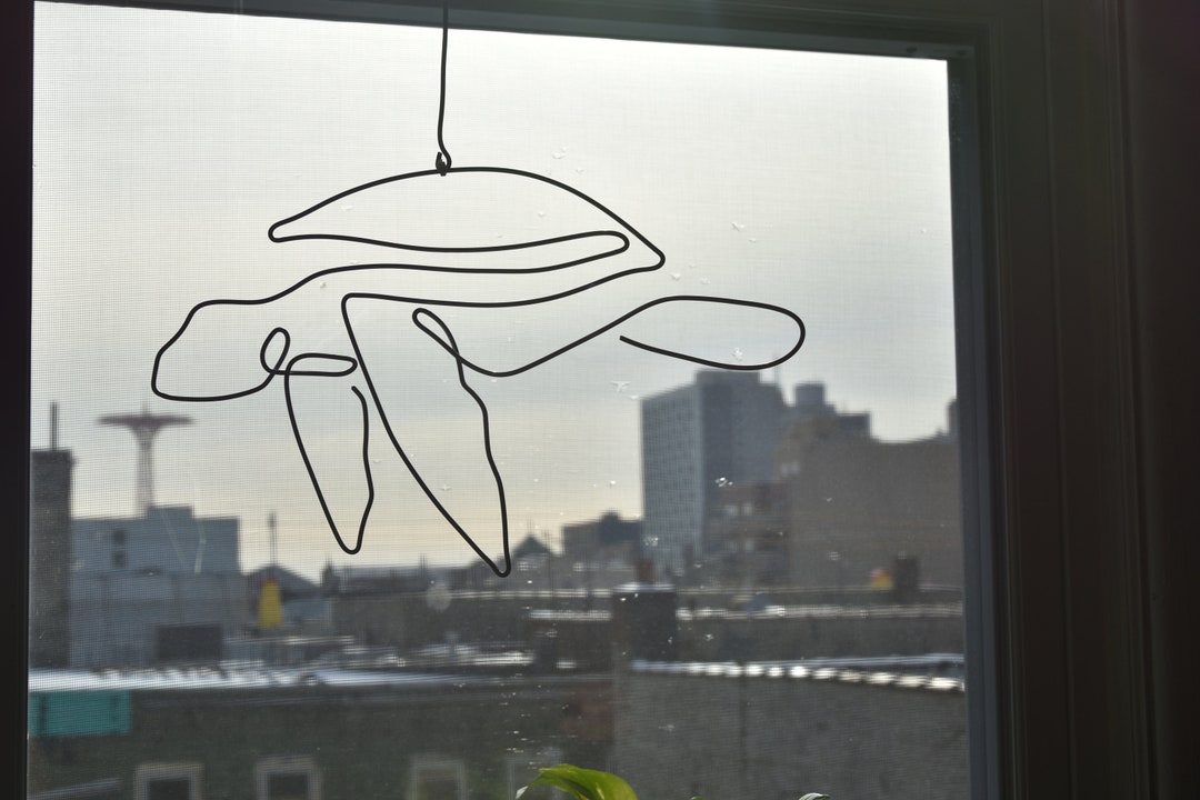 Sea Turtle Wire Sculpture Etsy