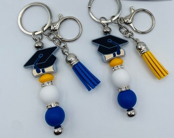 Customizable Graduation Cap Keychain: Student Gift