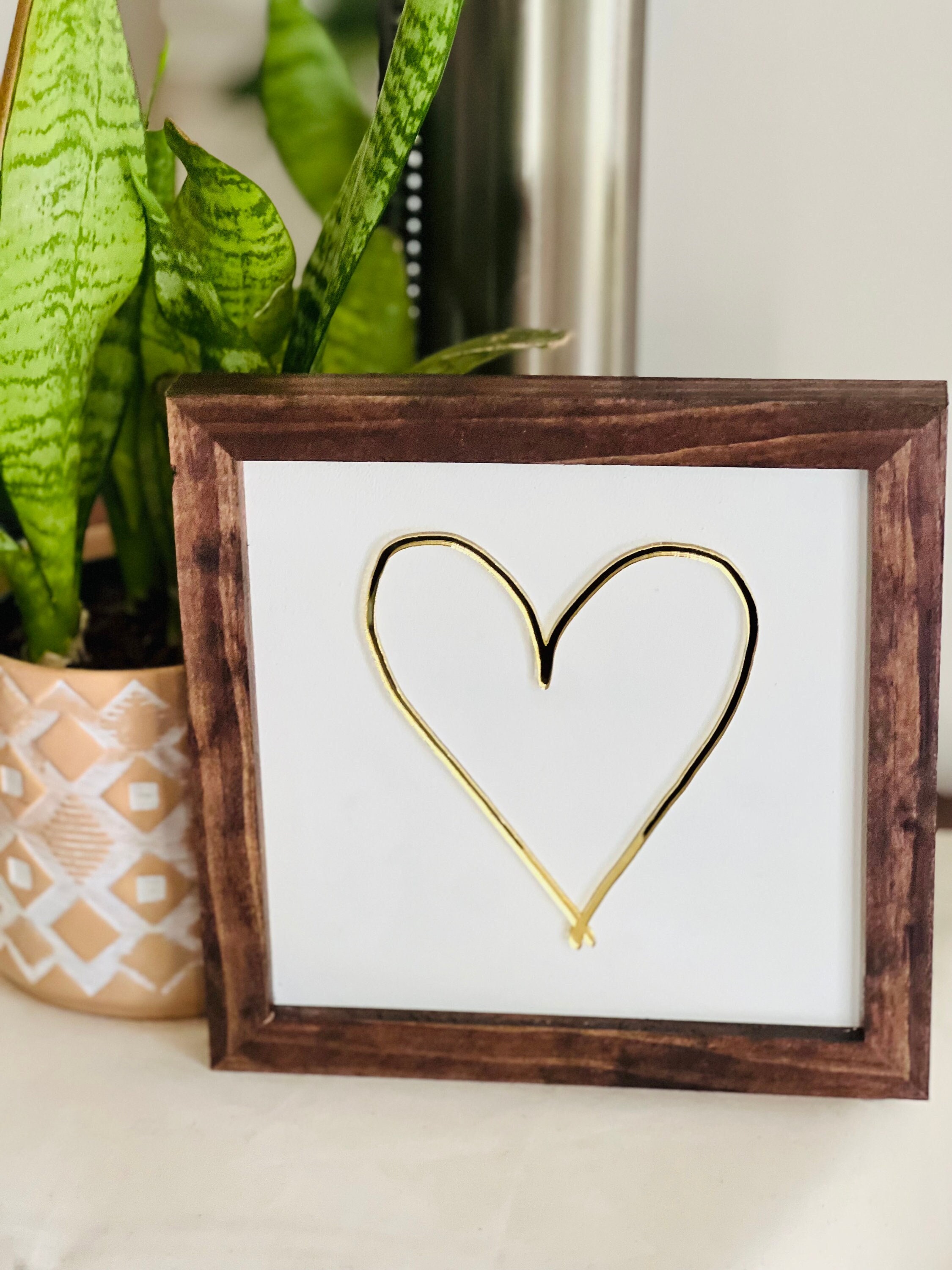3D Handwritten Heart Sign, Custom Made , Family Keepsake, Drawing, Sign