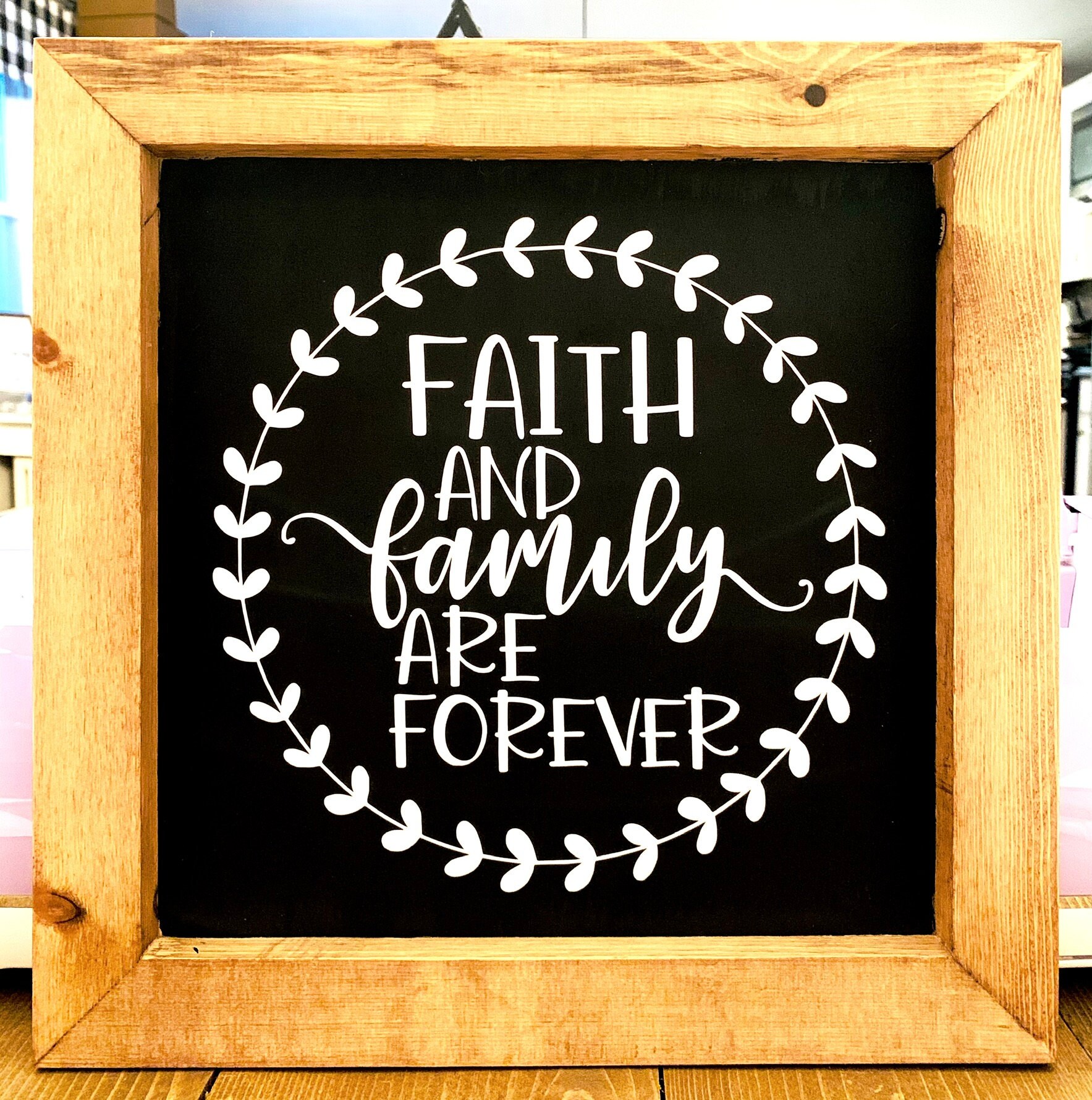 Faith and Family Are Forever Etsy