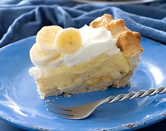 Banana Cream Pie Scented Soy Wax Melt, Home Fragrance