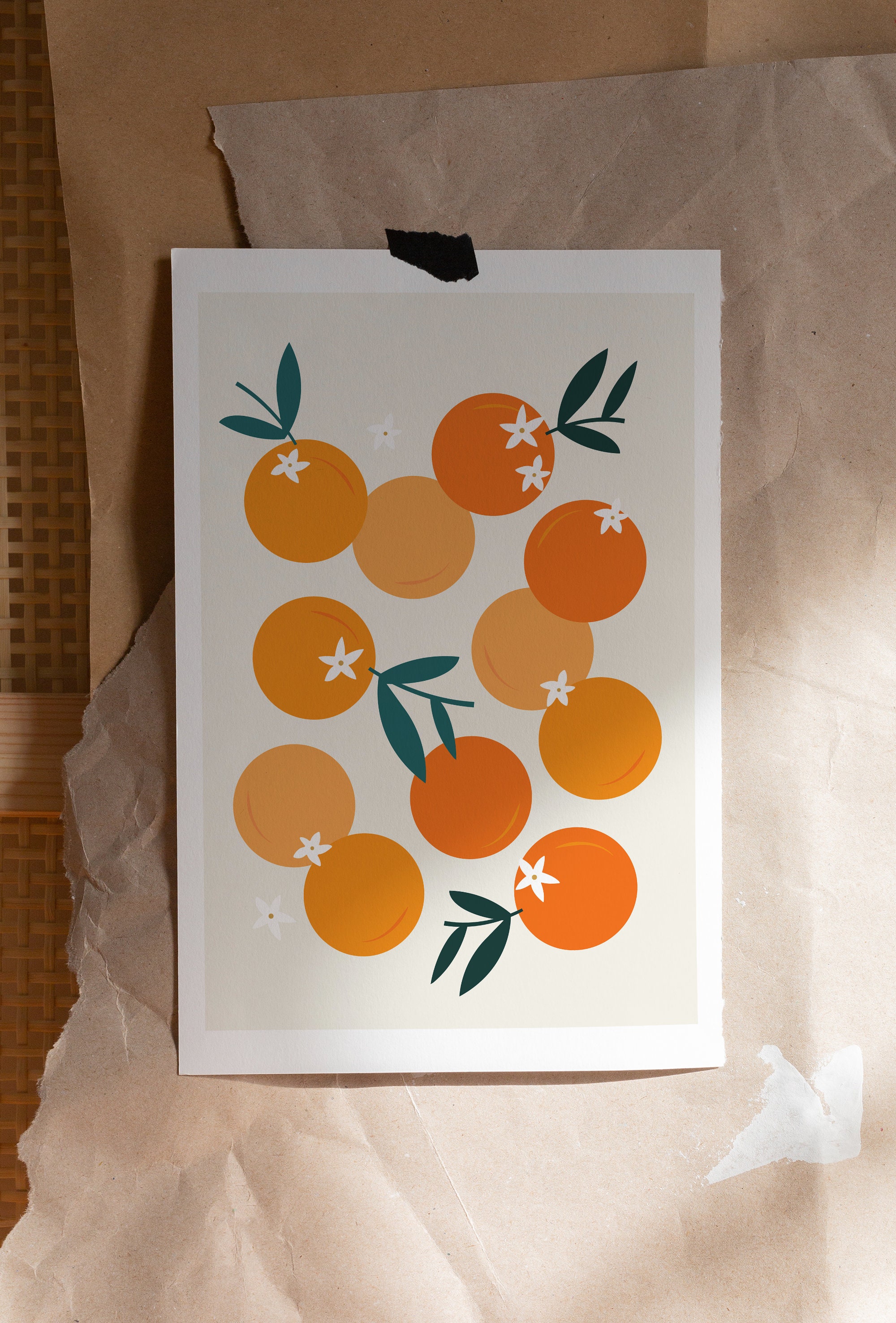 Clementine Print Cutie Baby Shower Clementine Nursery Decor Etsy
