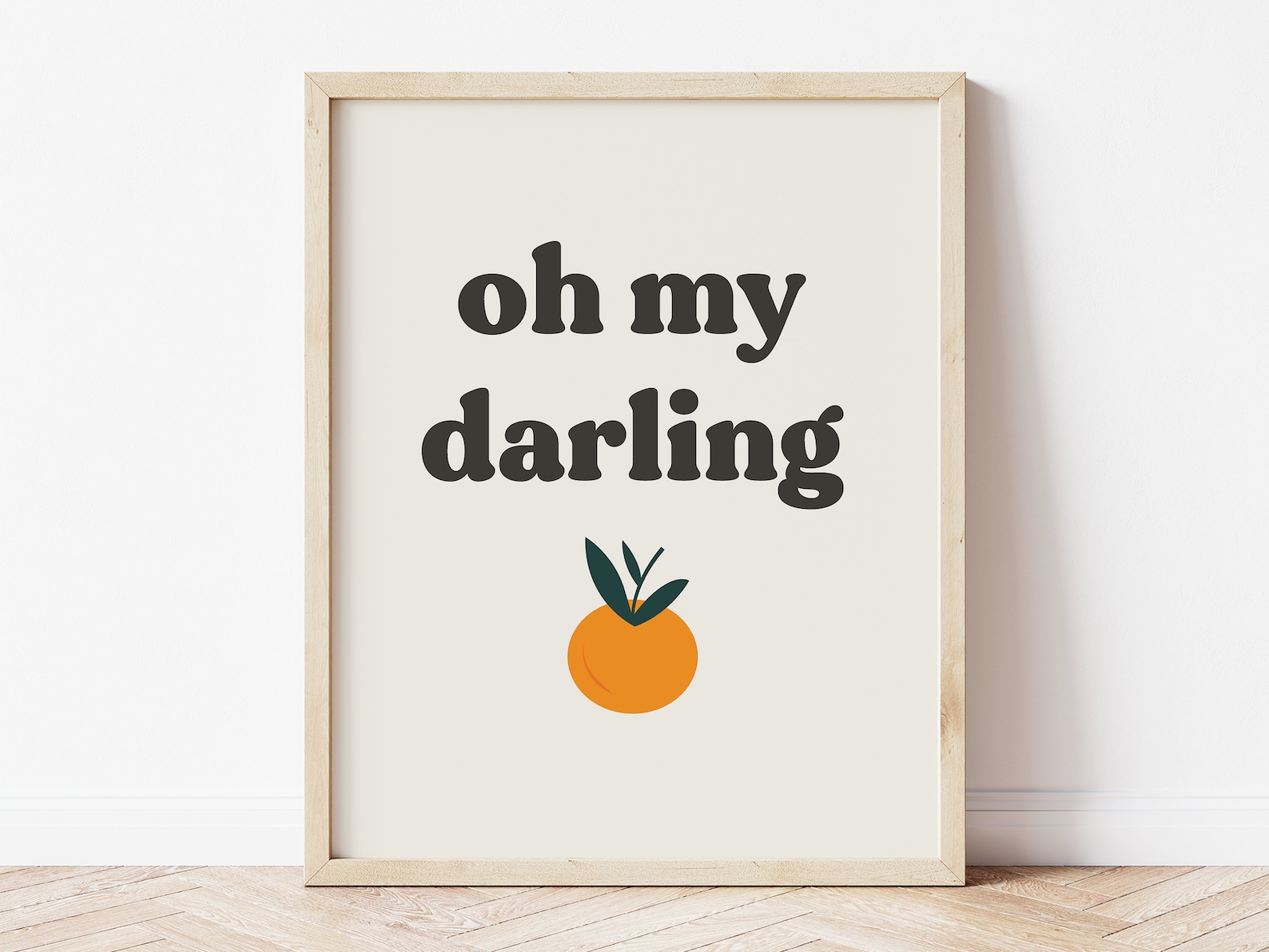 Oh My Darling Clementine Clementine Print Clementine Nursery Etsy