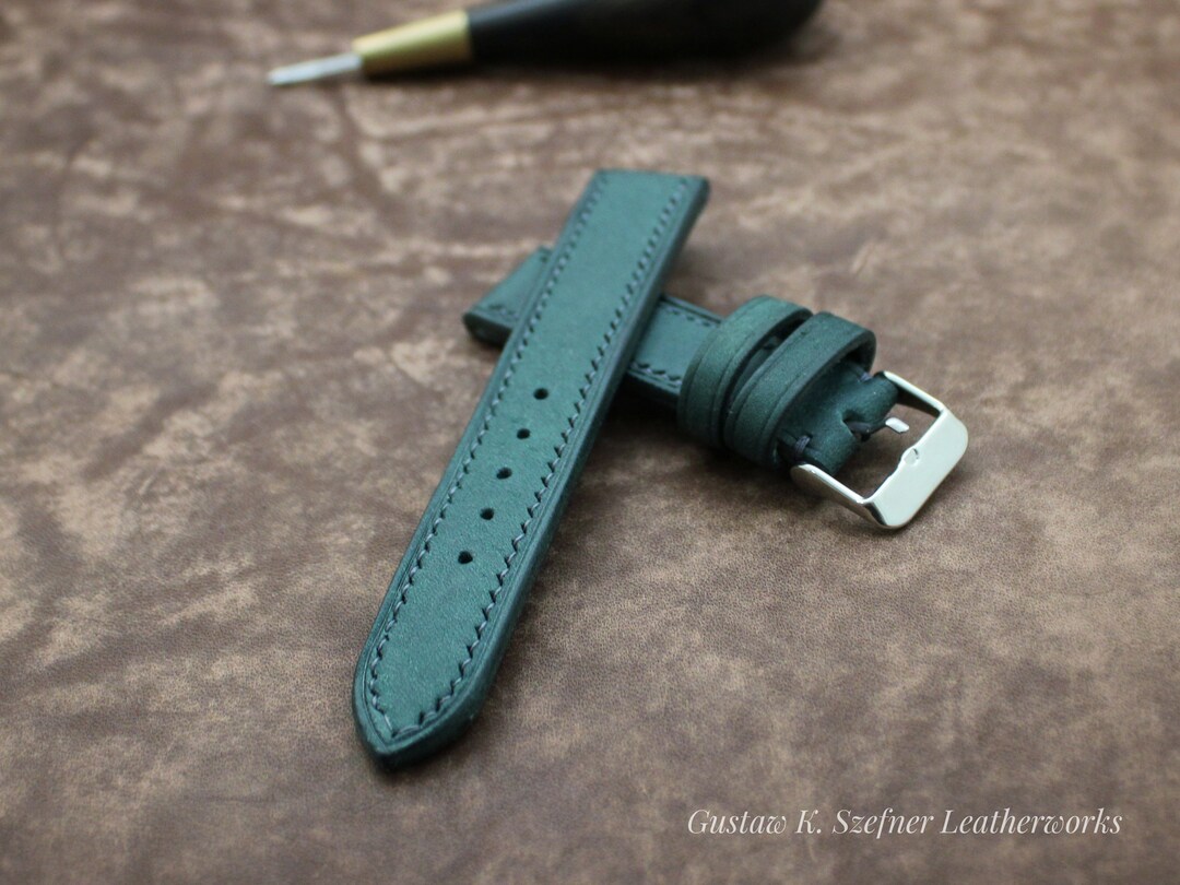 Handamde HANDAMDE Pueblo - Ortensia Leather Watch Strap - Etsy