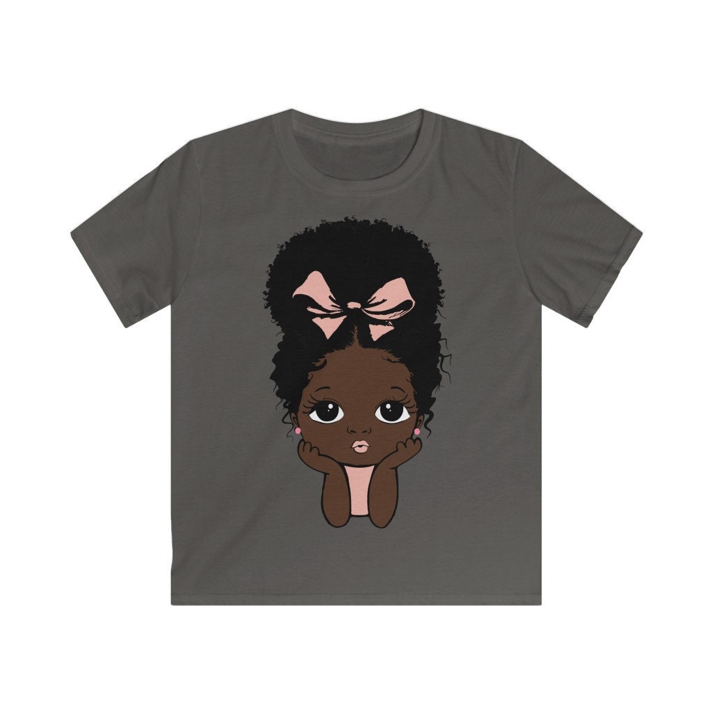 Black Girl Shirt Personalised T shirt African American Kid Etsy