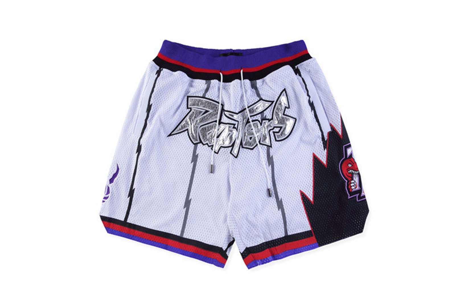 Men's Toronto Raptors Shorts White Basketball shorts Etsy