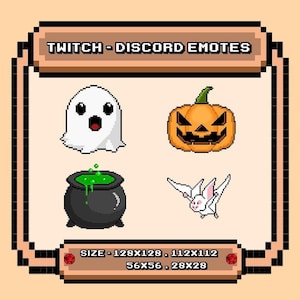 Halloween Pixel Emotes