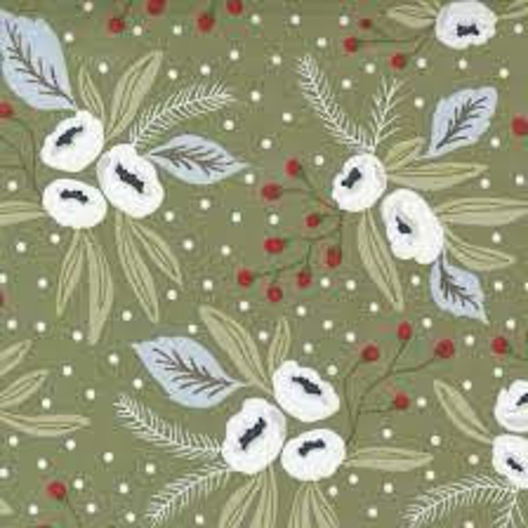 Christmas Morning Fabric by Lella Boutique for Moda Fabrics Large