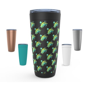 Tardigrade Viking Tumblers, Stainless Steel 20 oz Tumbler, Tardigrade Lover Tumbler, Tardigrade Enthusiast Gift
