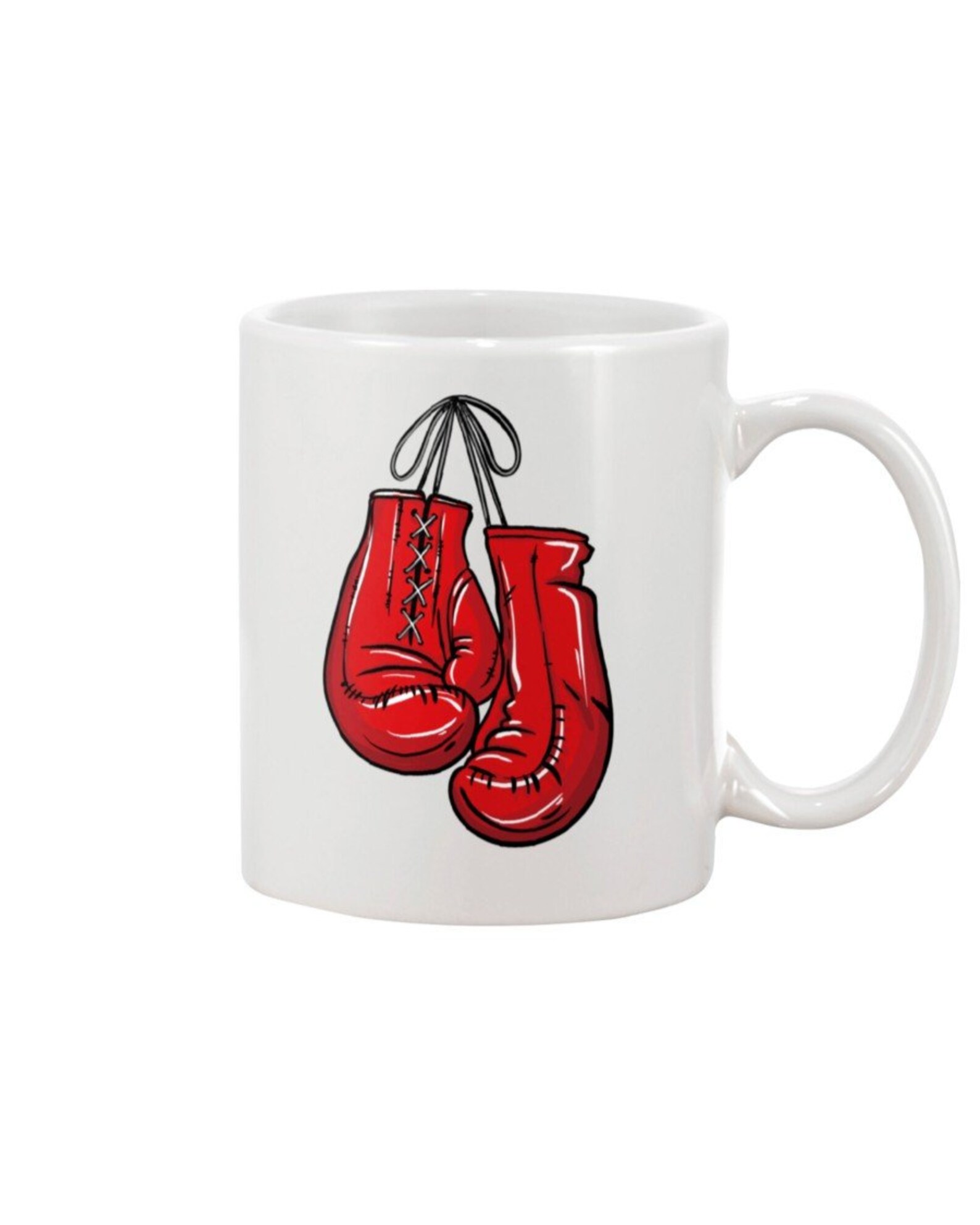 Boxing Gloves White Mug Boxing Gloves Gift White 11oz Mug Etsy UK