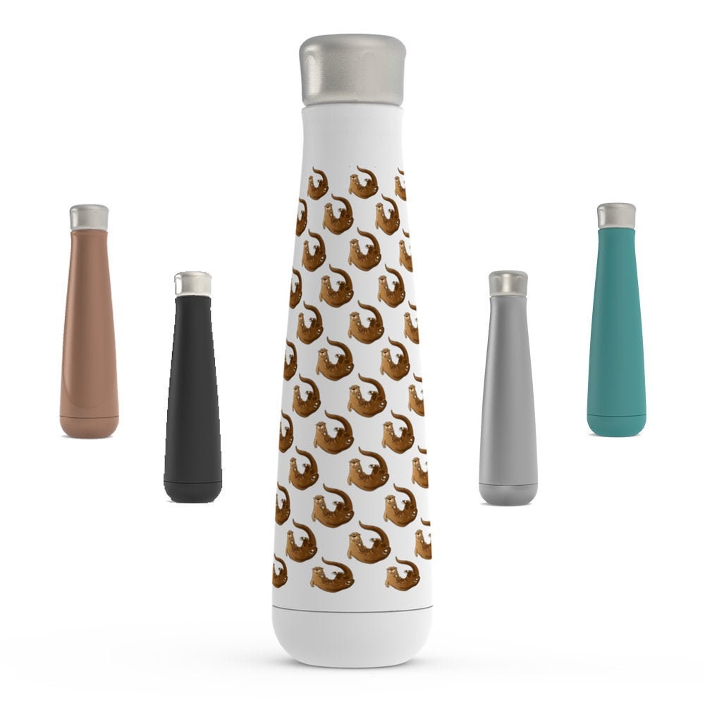 Otter Peristyle Water Bottles Otter Lover Water Bottle 16oz. Etsy