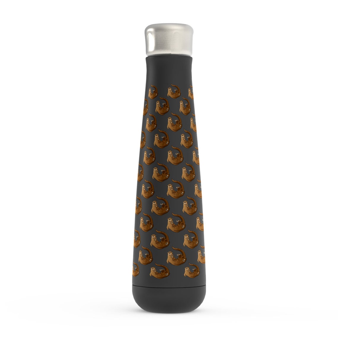 Otter Peristyle Water Bottle Otter Lover Water Bottle 16oz. Etsy