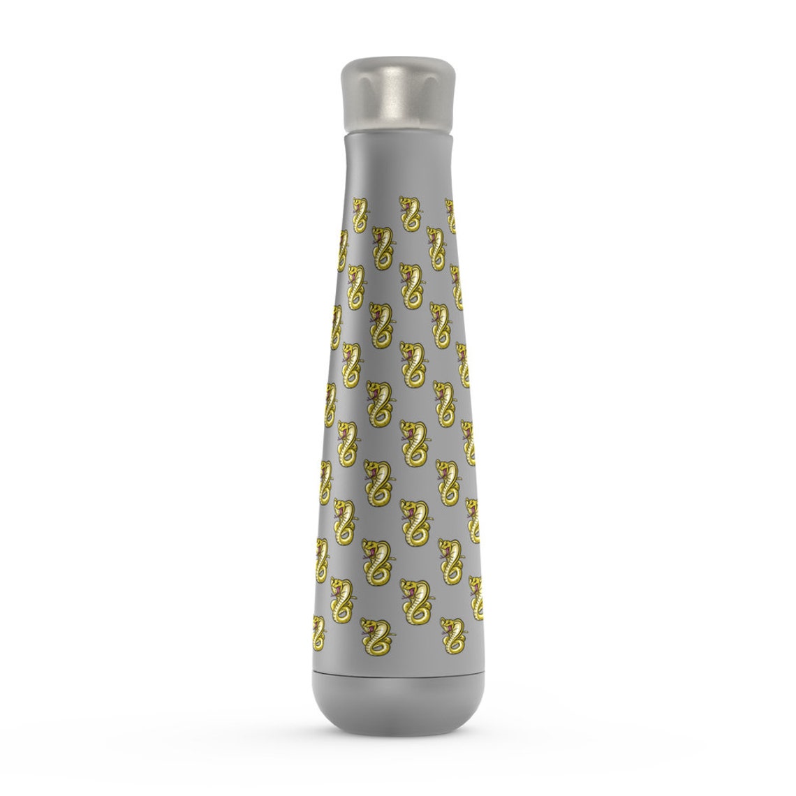snake print water bottle