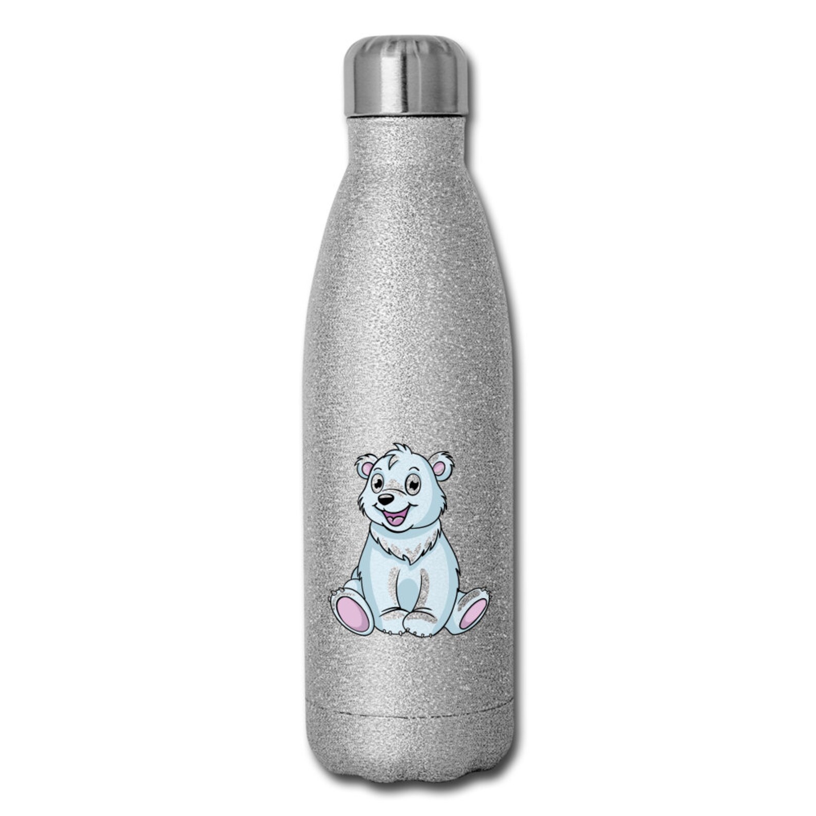 Polar Bear Water Bottle Stainless Steel 17 oz Water Bottle Etsy