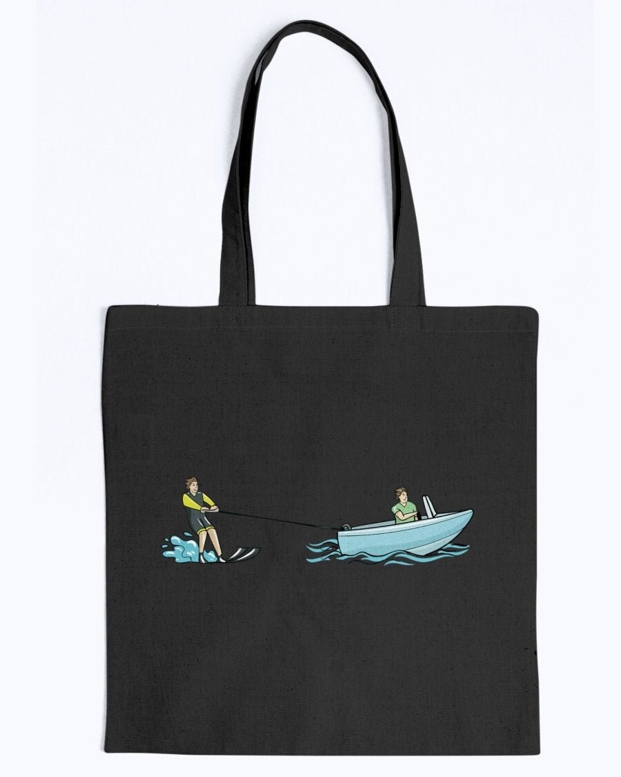 Water Ski Tote Bag Water Skiing Lover Gift Co worker Office Etsy