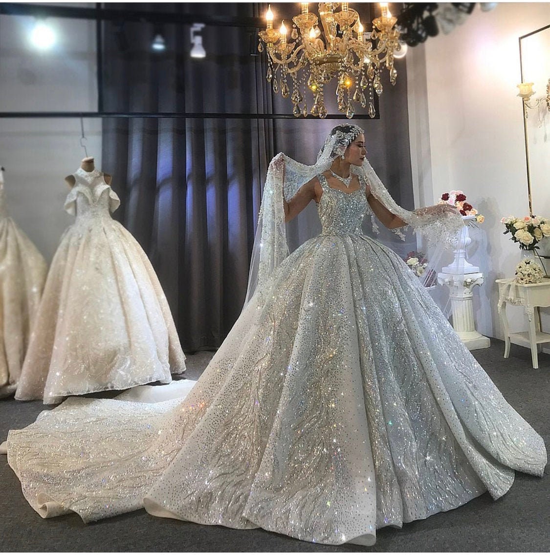 LUXURY Wedding Dress EMPRESS Dubai ...