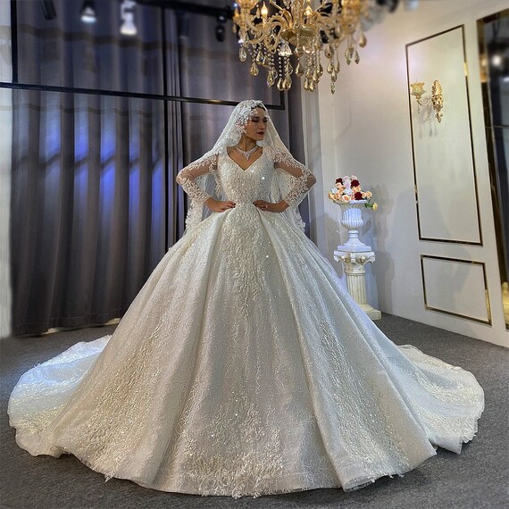 Shop Jovani S60534 Off White Beaded Lace Sheath Bridal Dress in Deptford, NJ