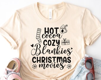 Christmas Shirt, Winter Season Shirt, Cozy Winter, Retro Christmas, Cute Holiday Celebration Gift, Cool Christmas Unisex T-Shirt