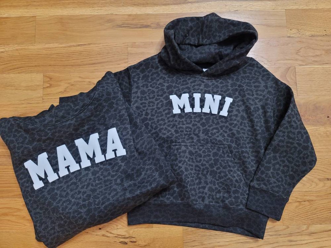 Custom Black Kelly Green Leopard Print Zipped Hoodie