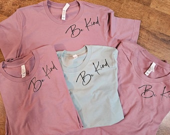 Be Kind women's t-shirt