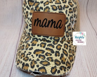 MAMA leopard hat