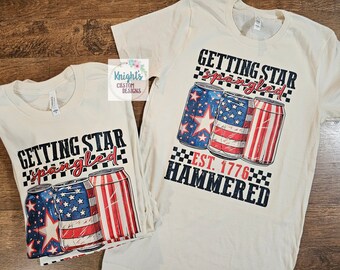 Star Spangled Hammered Tee