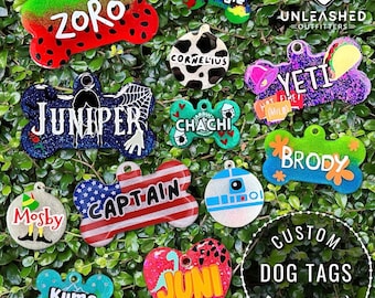 Design de etiqueta personalizada | Placa de identificação de resina