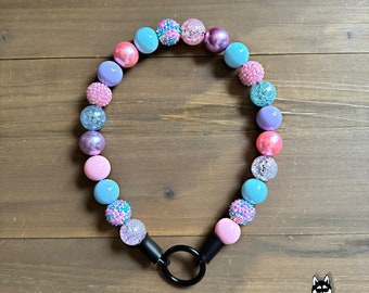 Amante | Coleira de cachorro com miçangas personalizada | Personalizado | Durável | Exclusivo